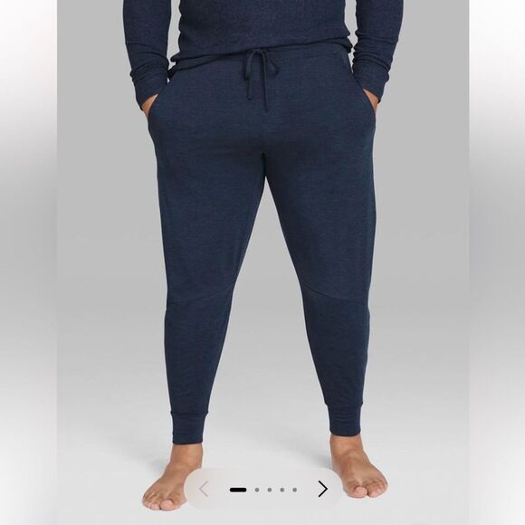 Tommy John Other - NEW NWT Tommy John Downtime Jogger Dress Blues Heather Lounge Pant Large